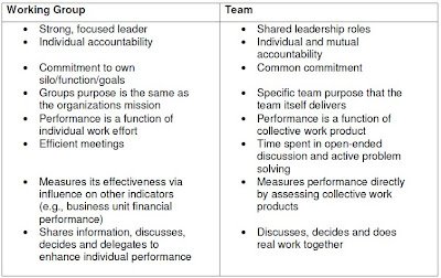 Not All Groups are Teams