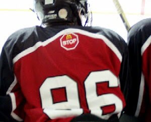 Simple Visual in Hockey to Curb Violence