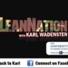Guest on the Lean Nation Radio Show